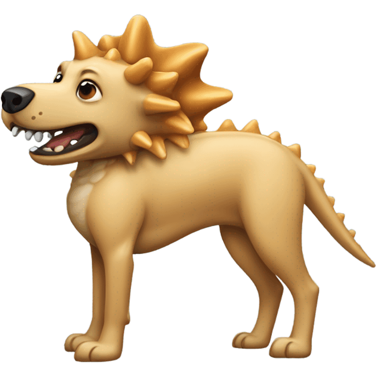 Stegosaurus dog  emoji