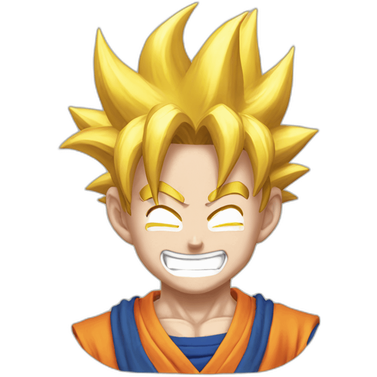 goku happy emoji