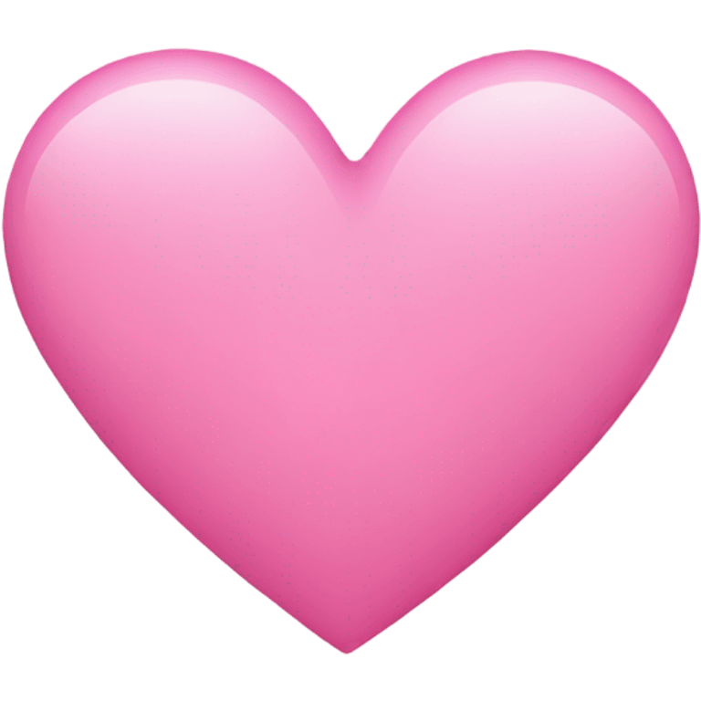 Pink heart emoji