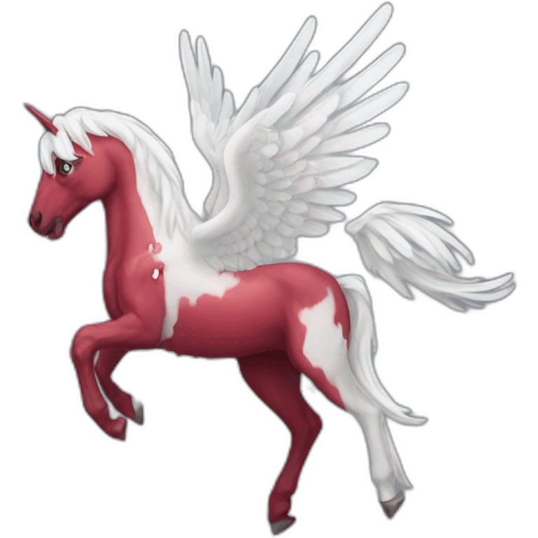 bleeding pegasus emoji