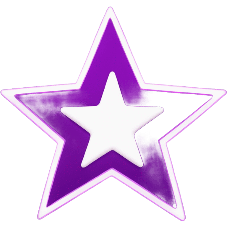 Purple star emoji