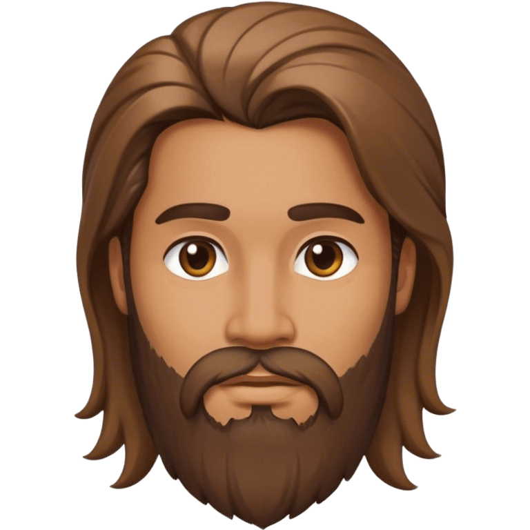 muslim men long hairstyle emoji