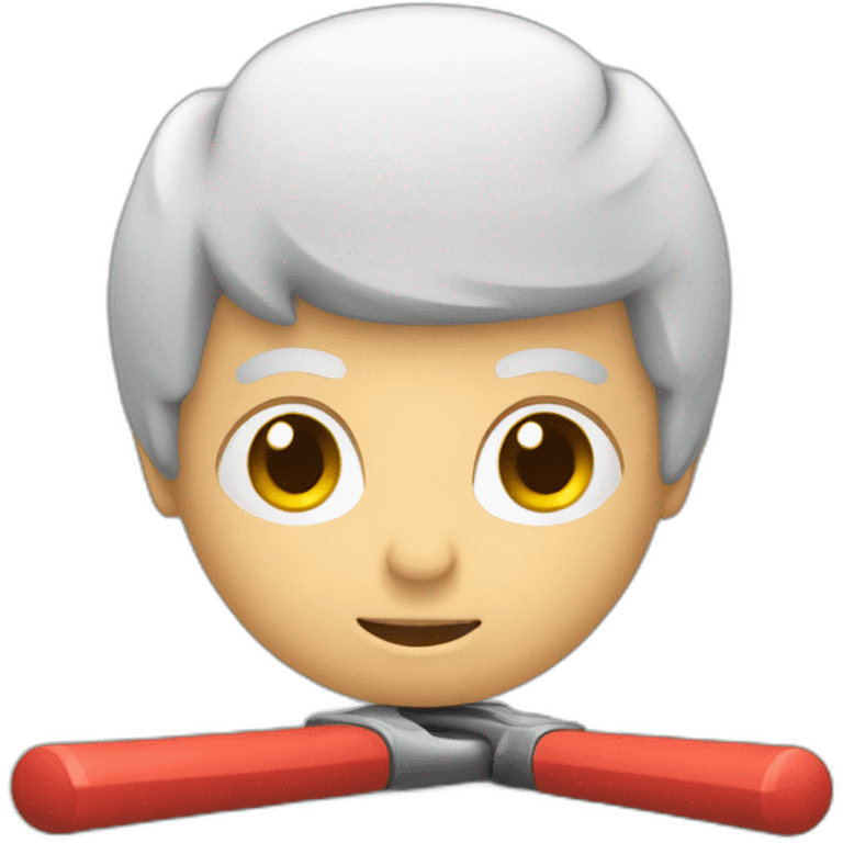 Curling skip emoji