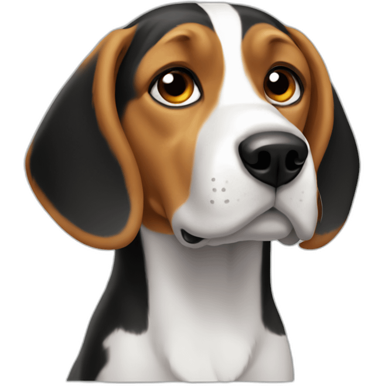 beagle bicolor emoji