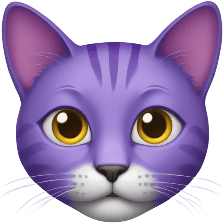 purple cat emoji