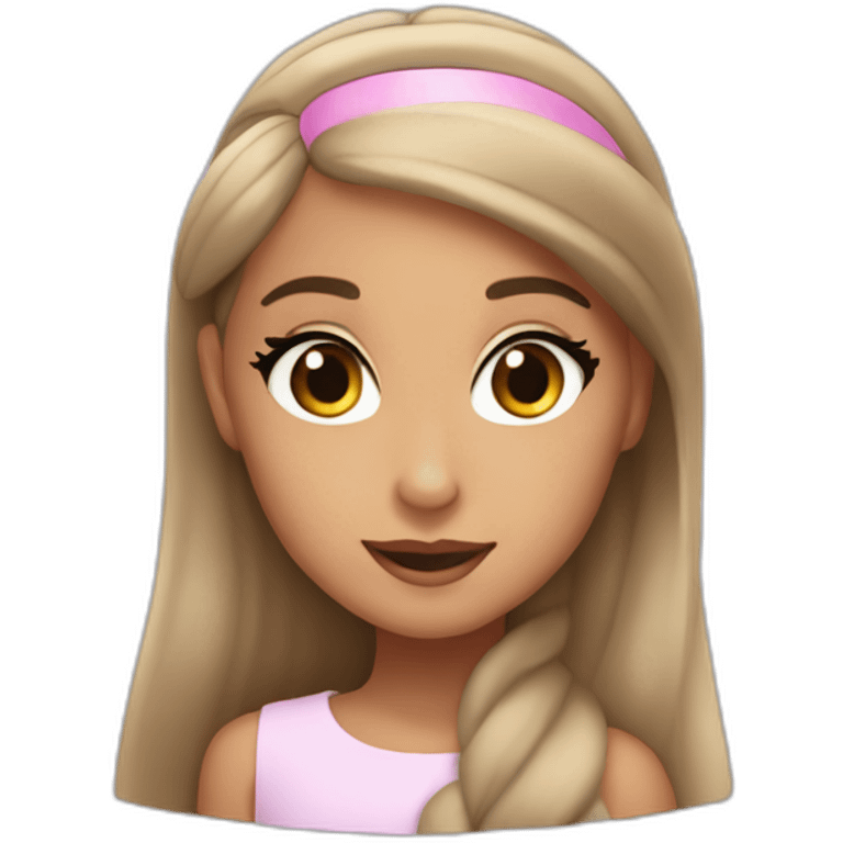 Ariana Grande with a béer emoji