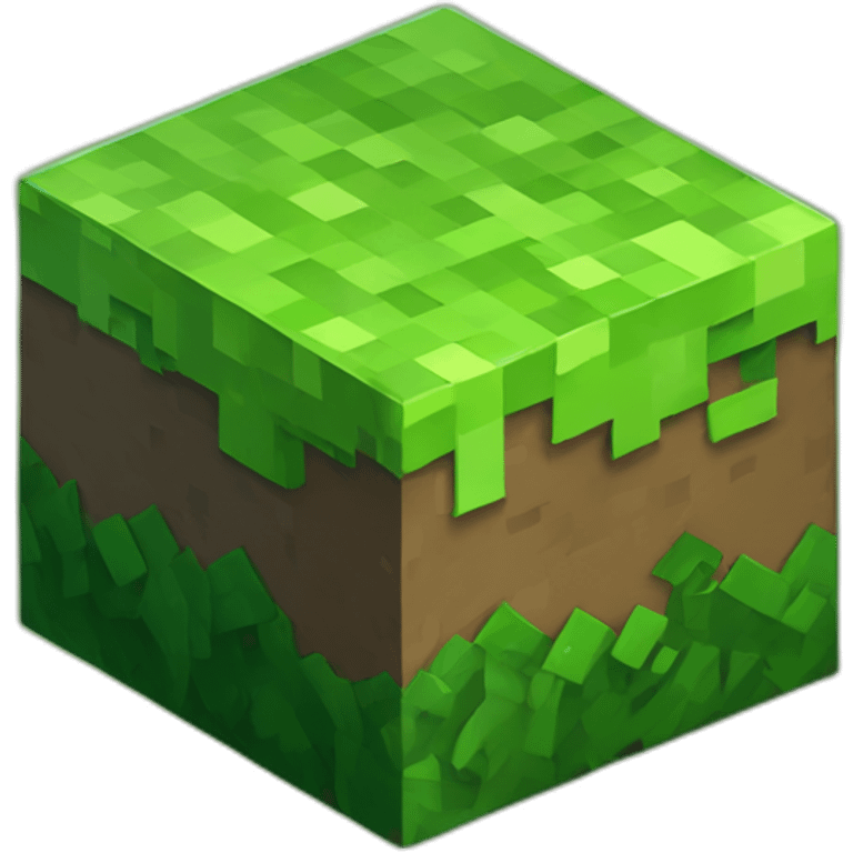 minecraft grass block emoji