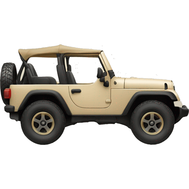 Jeep beige emoji