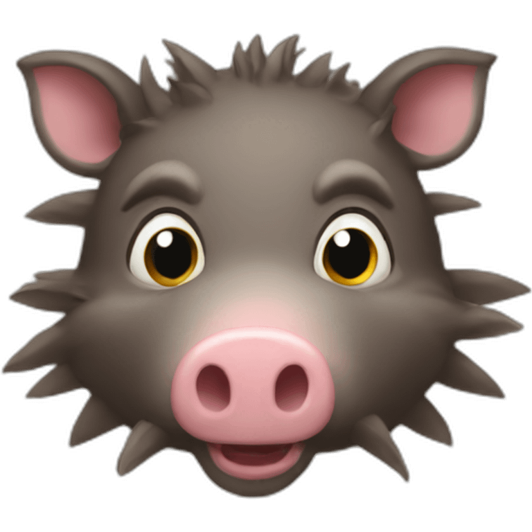 Dot hog emoji