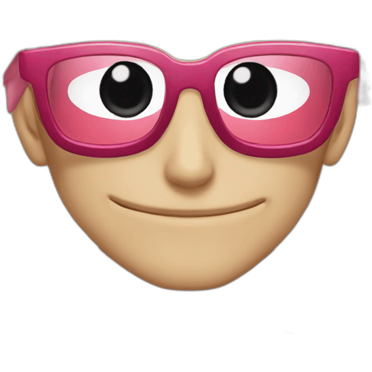 Doflamingo glasses emoji