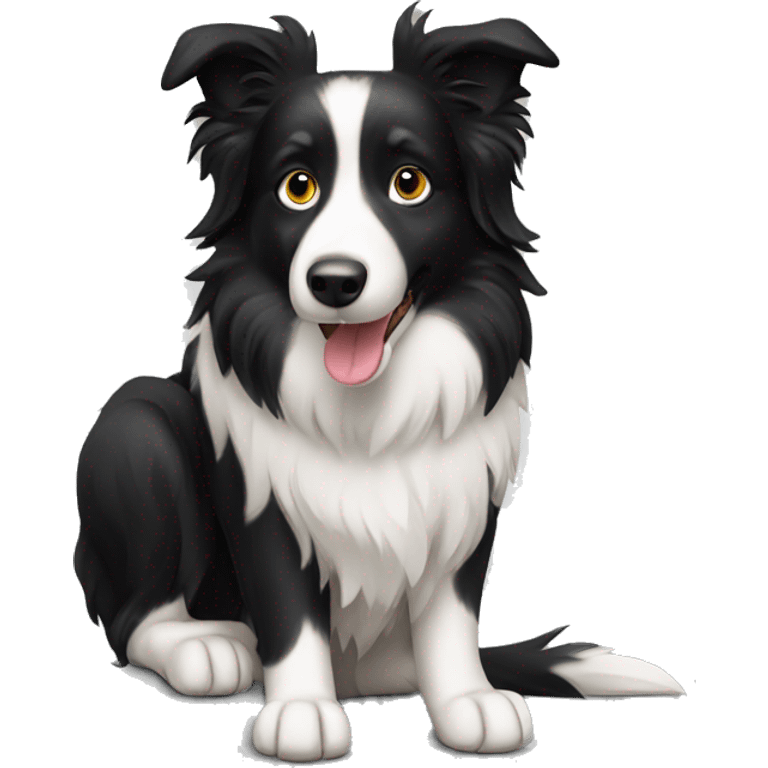 Border collie emoji