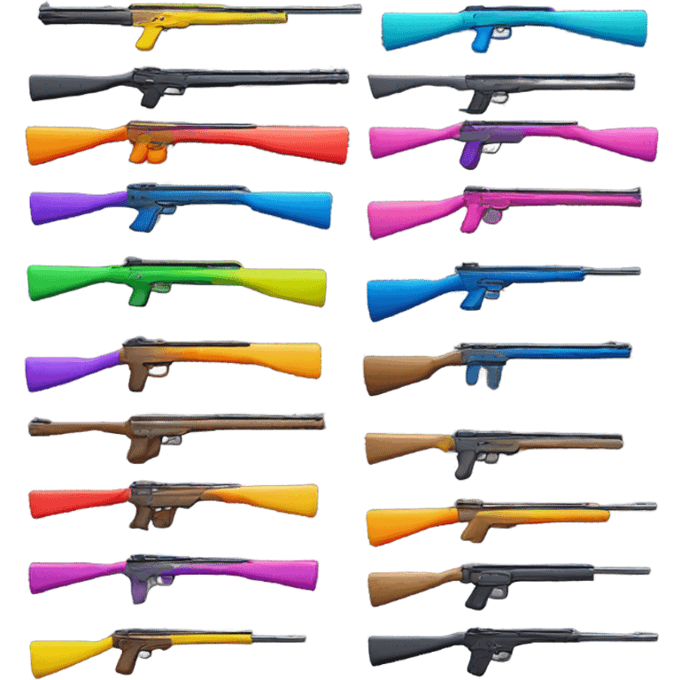 GUN RAINBOW  emoji