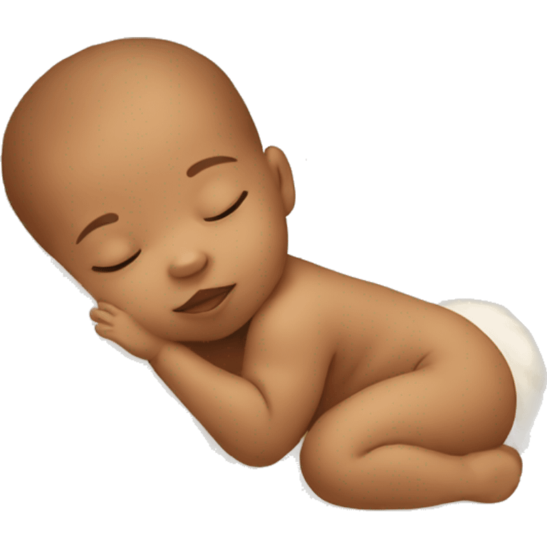 baby sleeping emoji