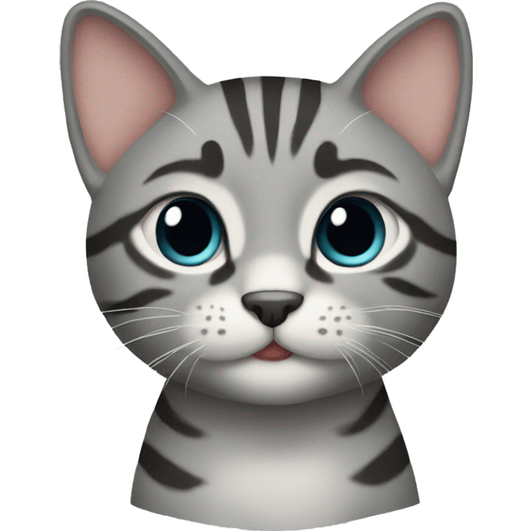 grey tabby emoji