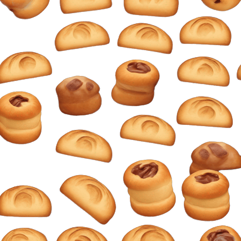 Pain au chocolat français  emoji