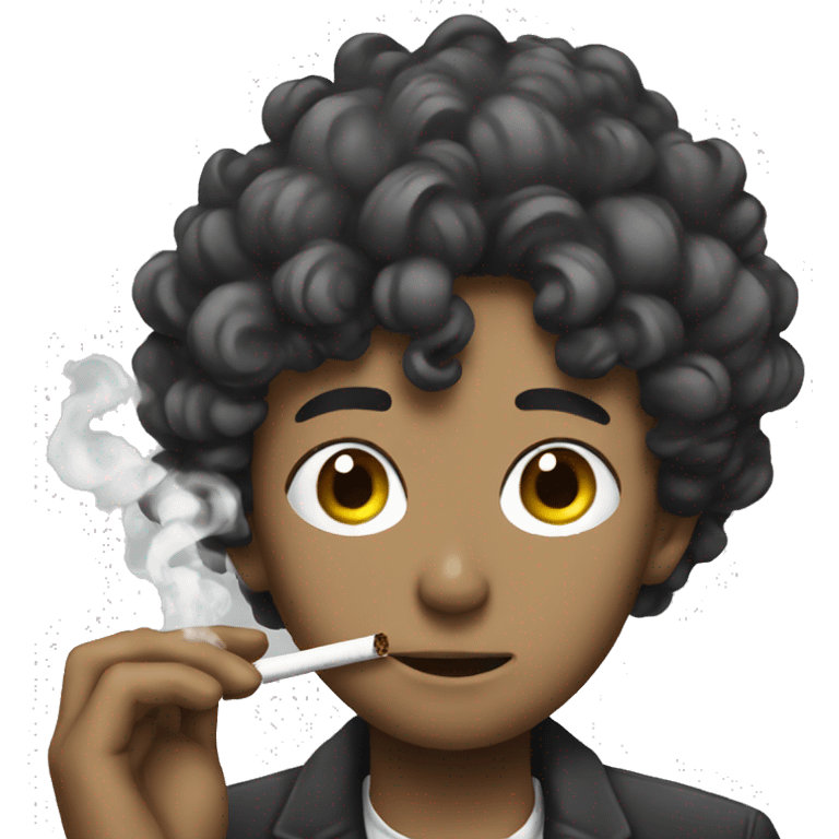 anime smoking emoji