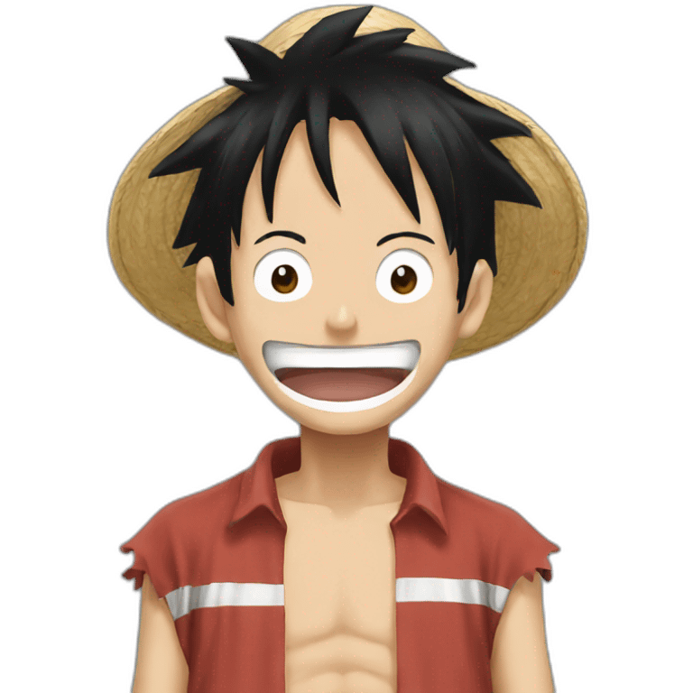 Luffy emoji