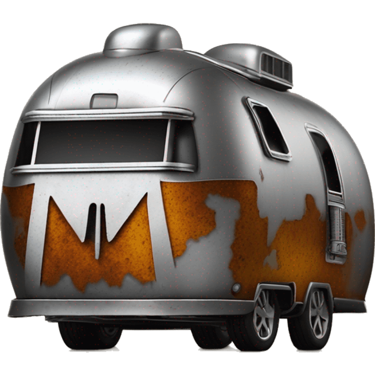 Hot wheel’s Darth Vader’s airstream rc caravan rusted  emoji