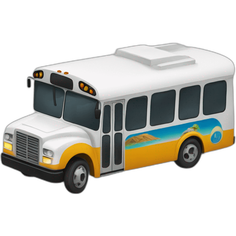 A tourist bus emoji