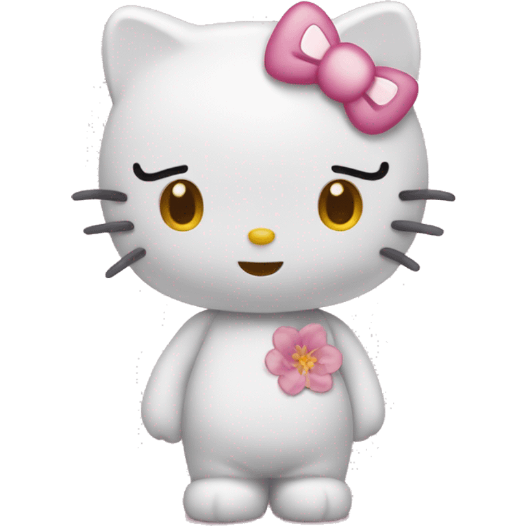 Hello kitty emoji