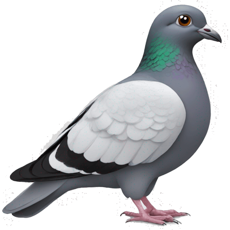 Pigeon front emoji