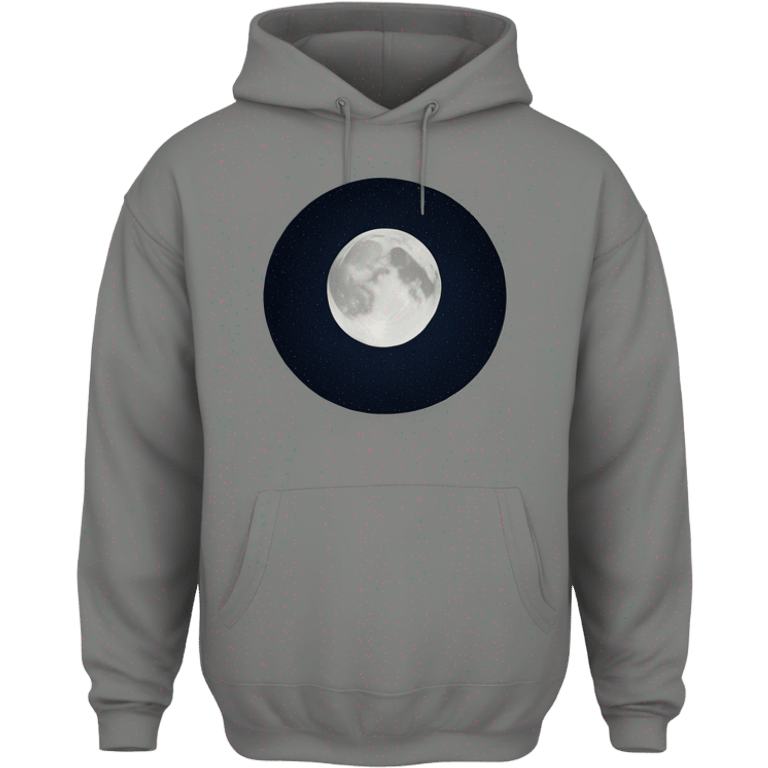 Moon hoodie  emoji