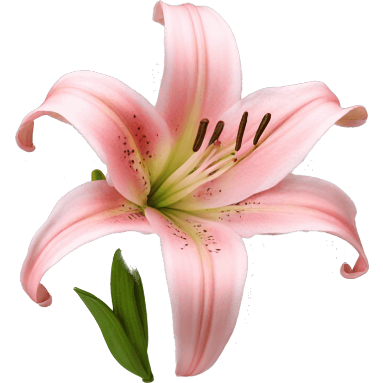 light pink lilium emoji