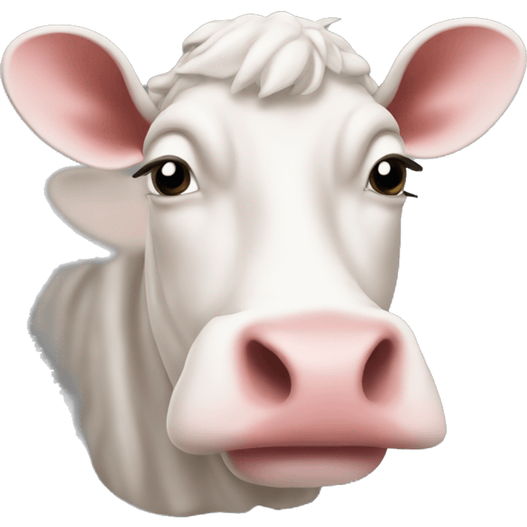 vaca rosa emoji