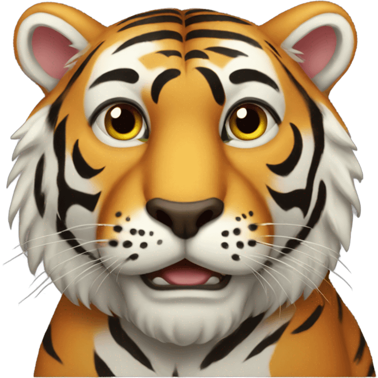 Old tiger emoji