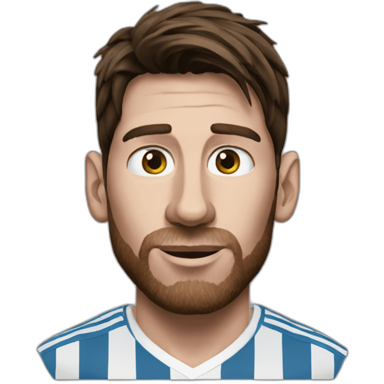 hyperrealistic-messi emoji