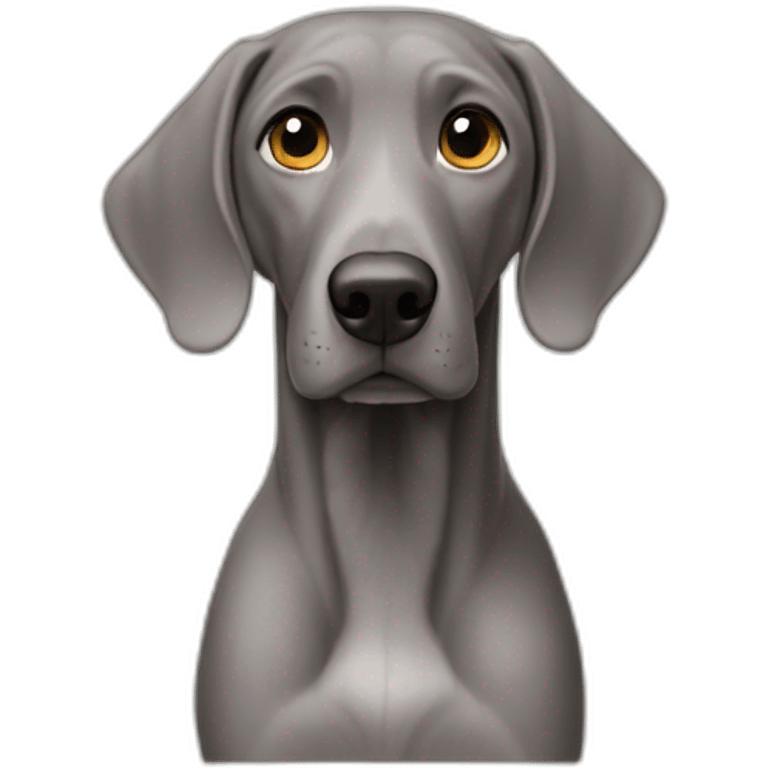 wiemaraner-disney emoji