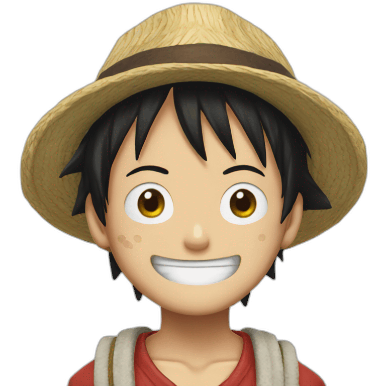 Luffy emoji