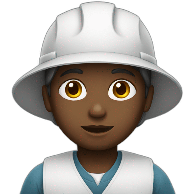 Children working in fielda emoji