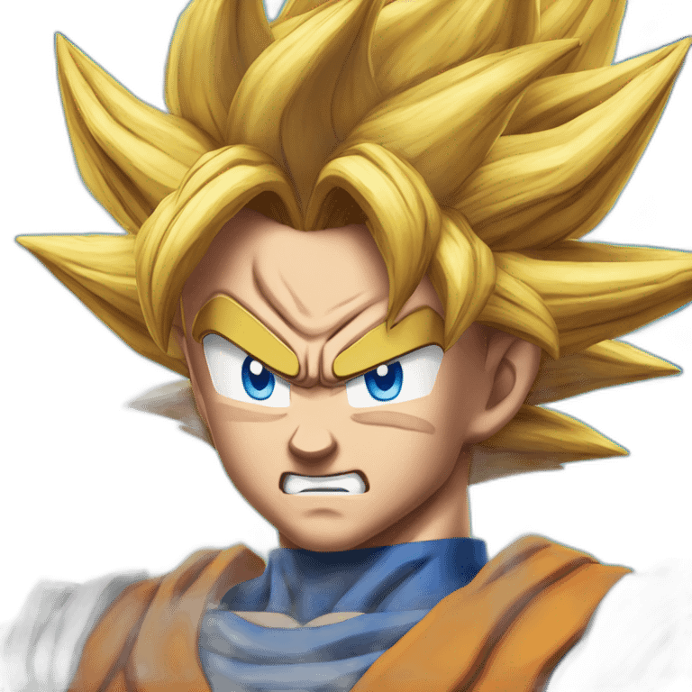 Gogeta super saiyan blue emoji