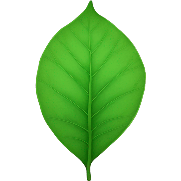 5 leafed green leaf emoji