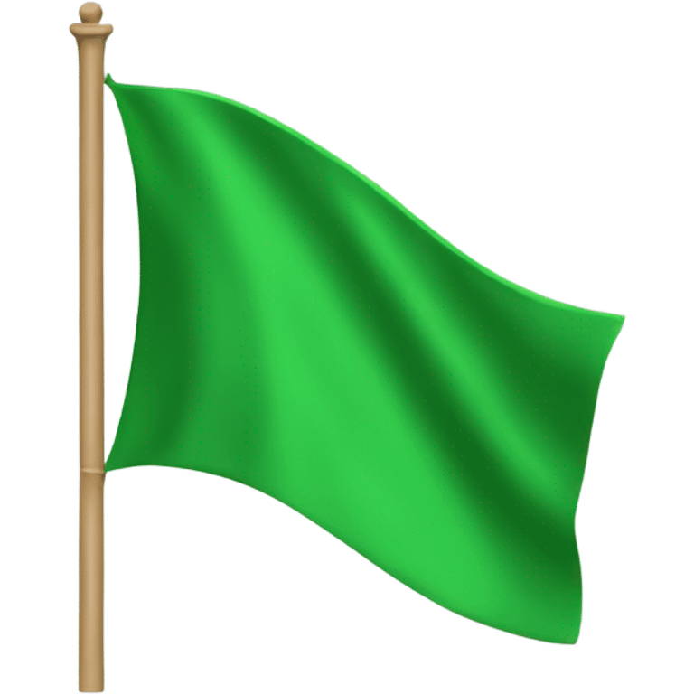 Green flag emoji