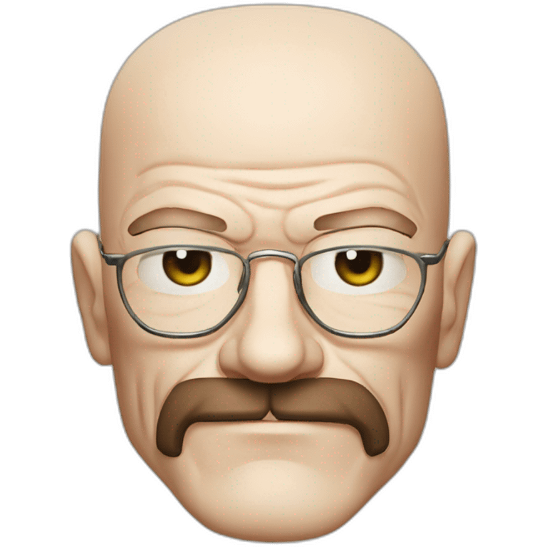 walter white UwU face korean heart hand emoji