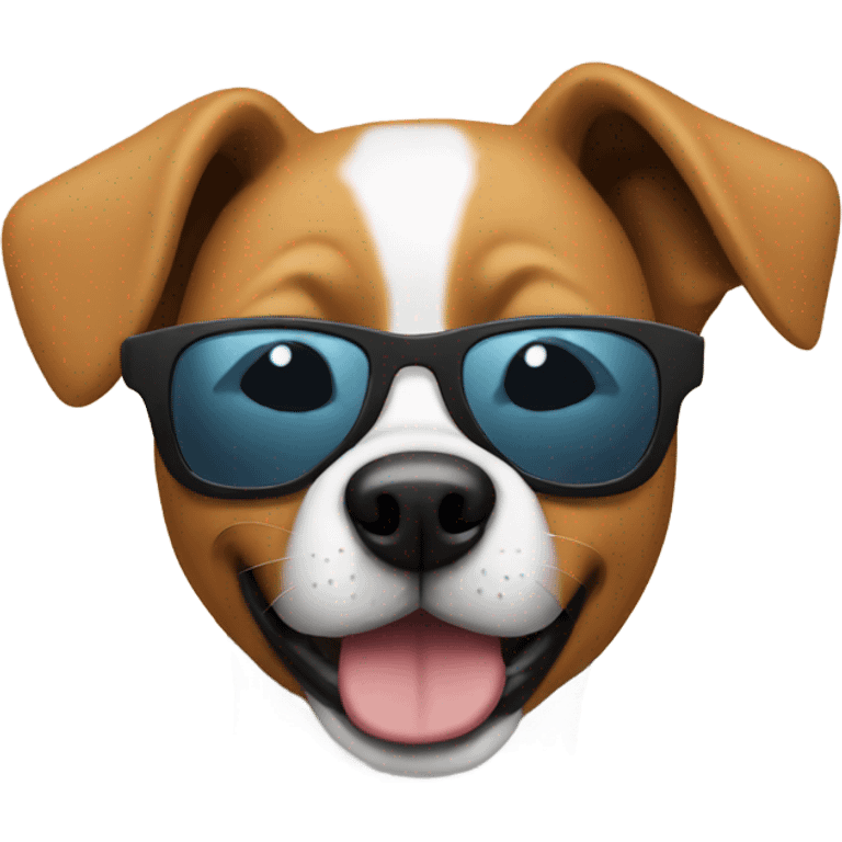 dog with sunglasses  emoji