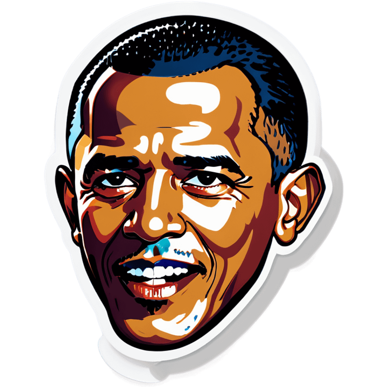 Nauseous Obama emoji