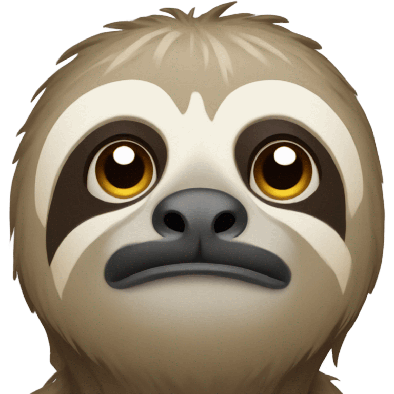 sad sloth emoji