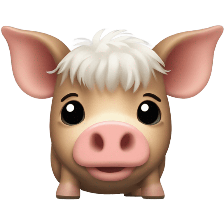 Kune kune pig emoji