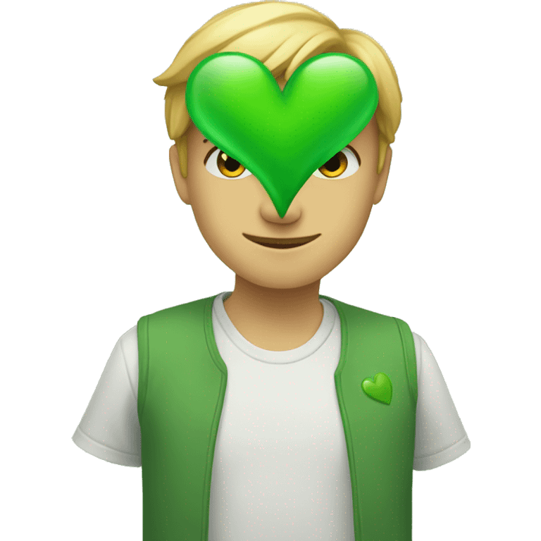 Green heart emoji