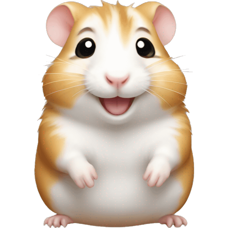 hamster smiling emoji