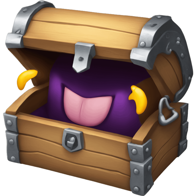 Mimic chest open emoji