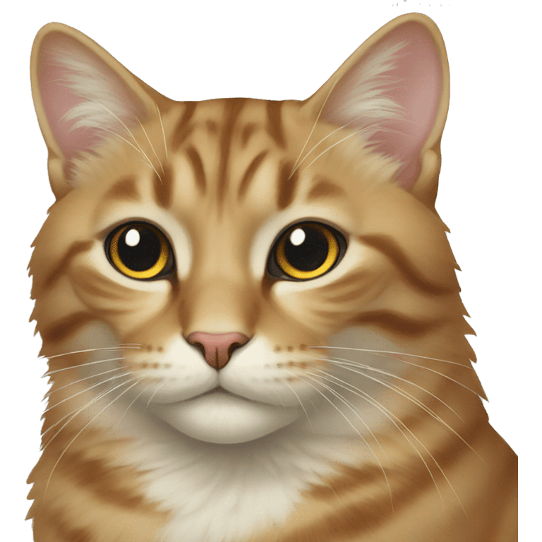 serene feline portrait emoji