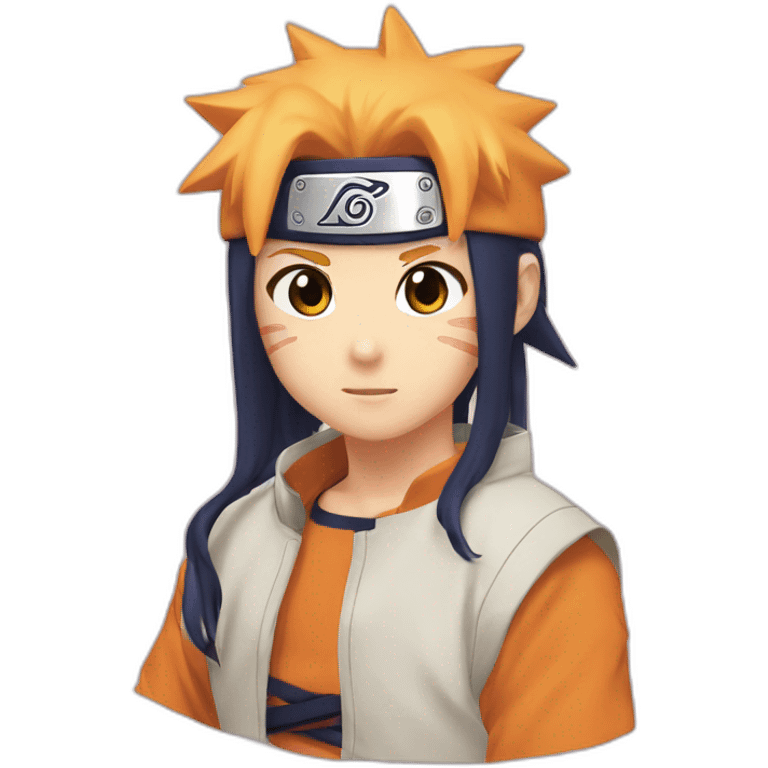 Hinata kissed naruto emoji