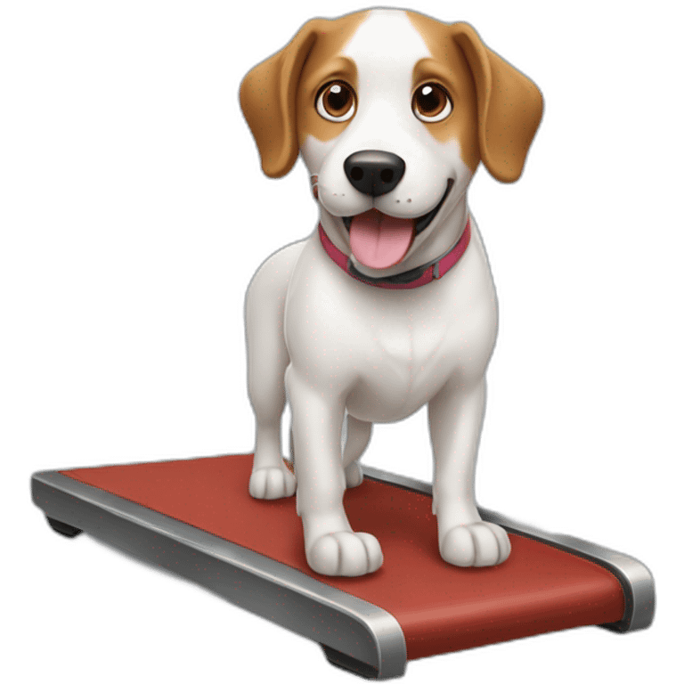 Dog treadmill  emoji