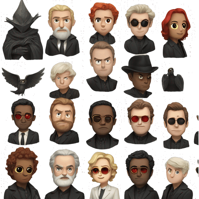 Crowley good omens emoji