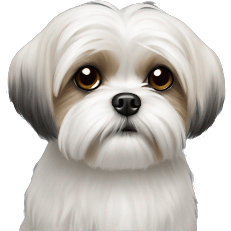 maltese shih tzu emoji