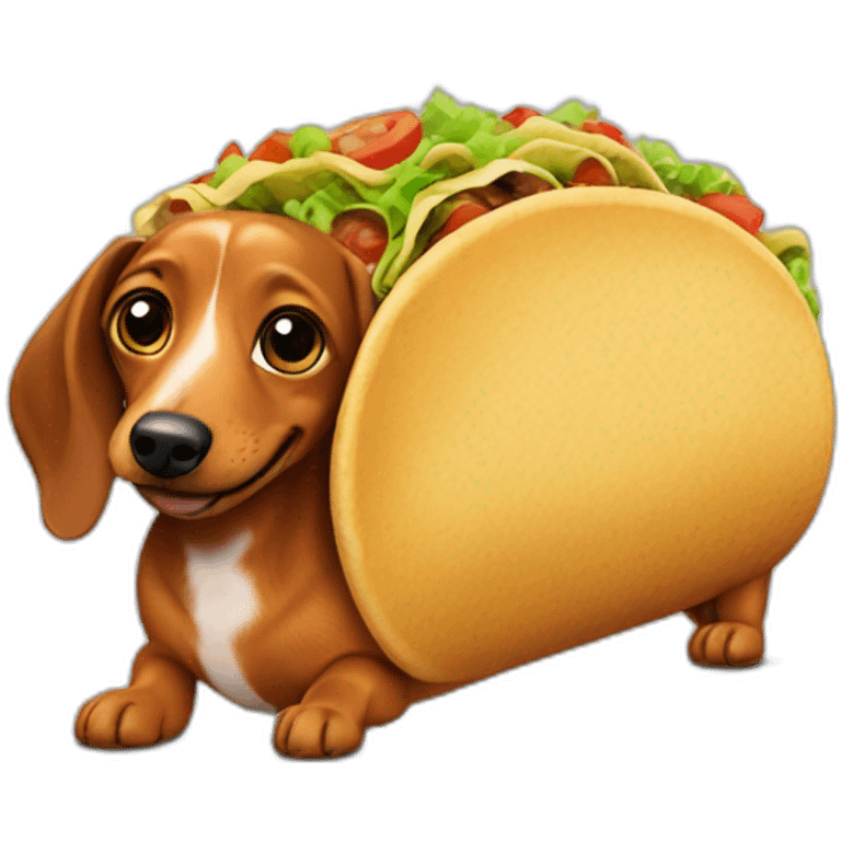 doxie taco emoji